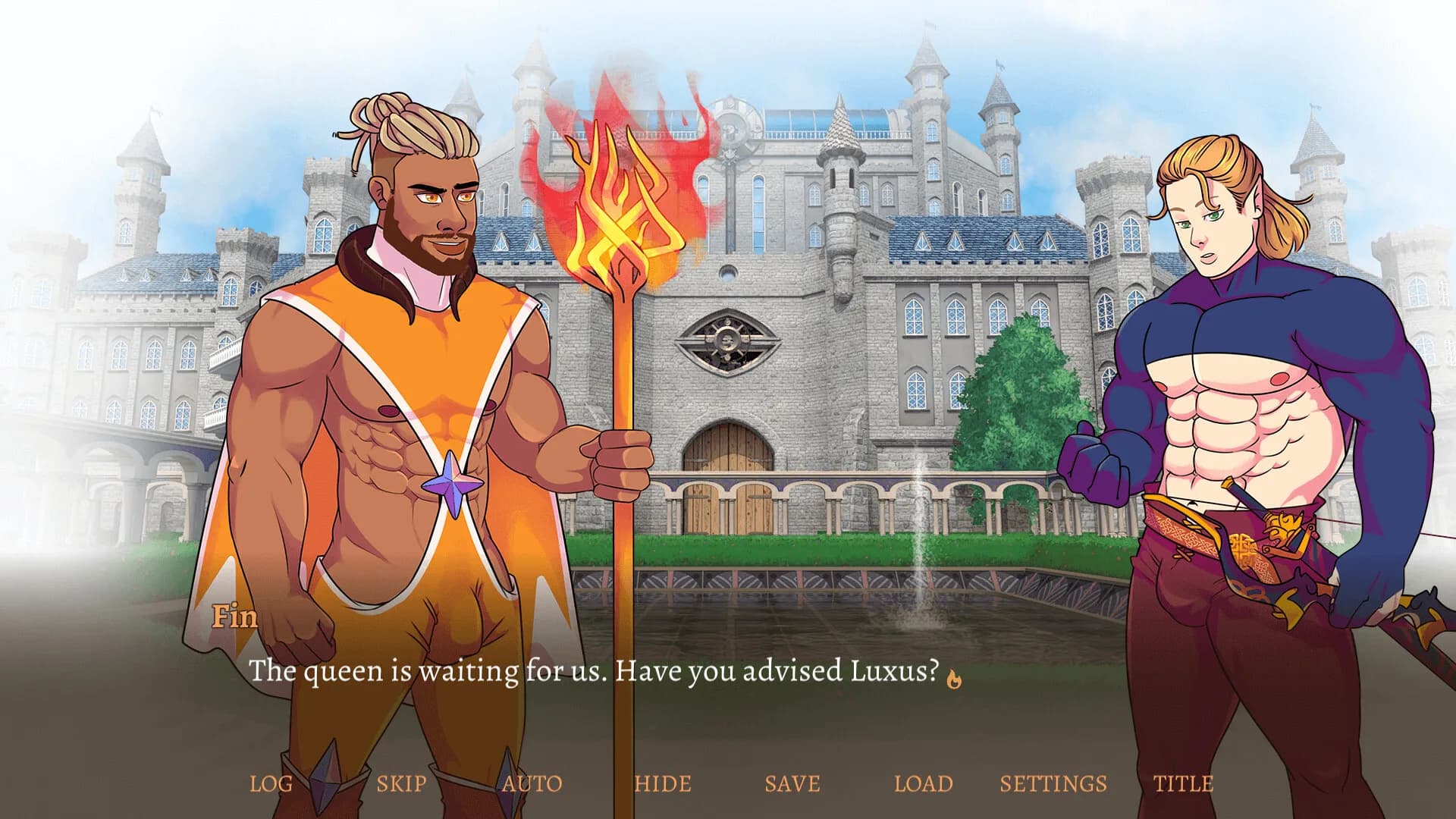 Burning Secrets - A Bara Visual Novel görsel 8