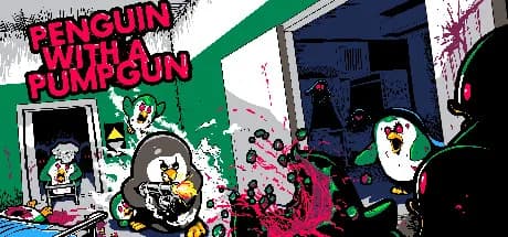 Penguin with a Pumpgun görsel 1