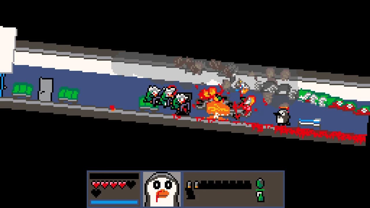 Penguin with a Pumpgun görsel 2