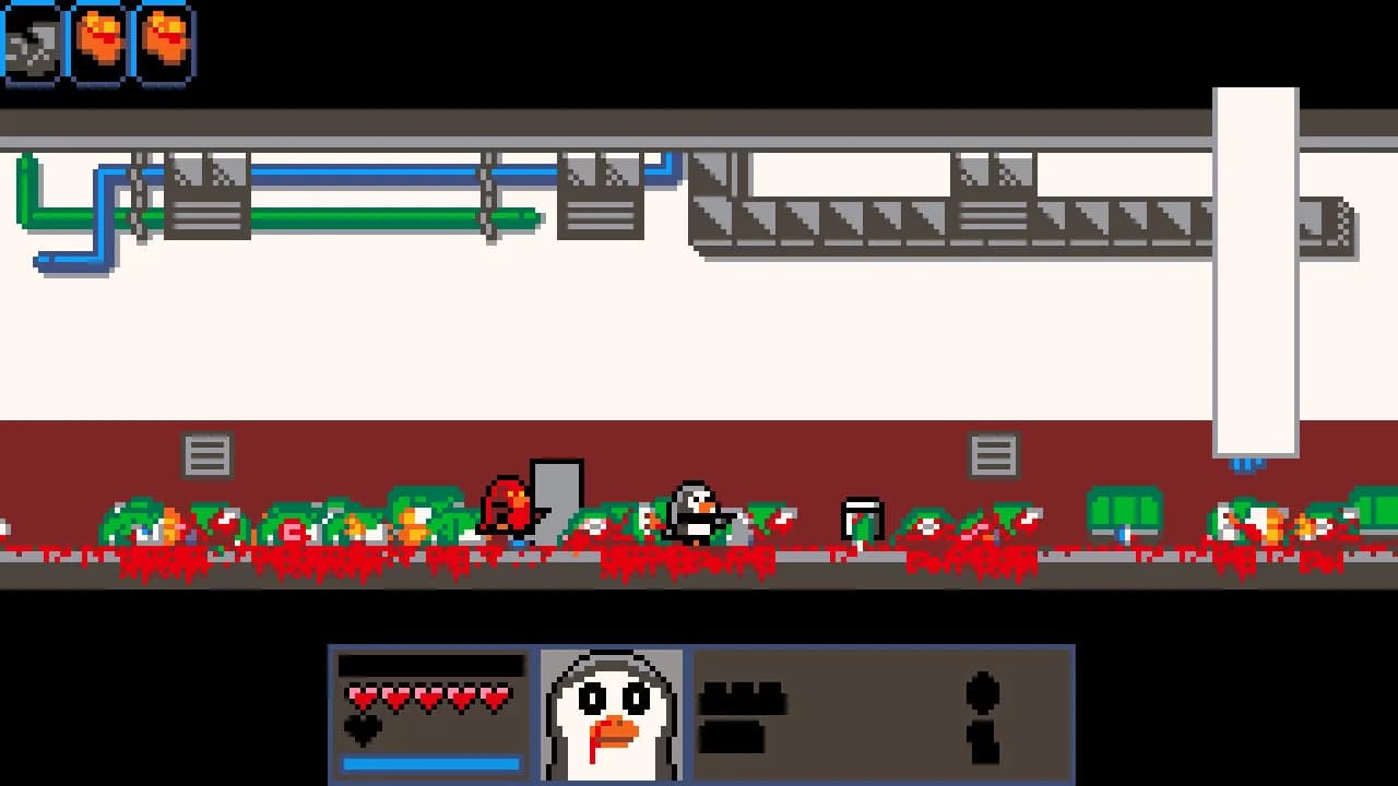 Penguin with a Pumpgun görsel 3