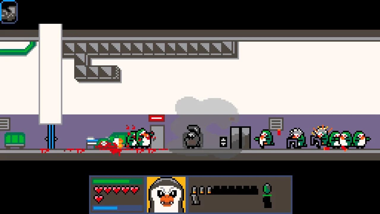 Penguin with a Pumpgun görsel 5