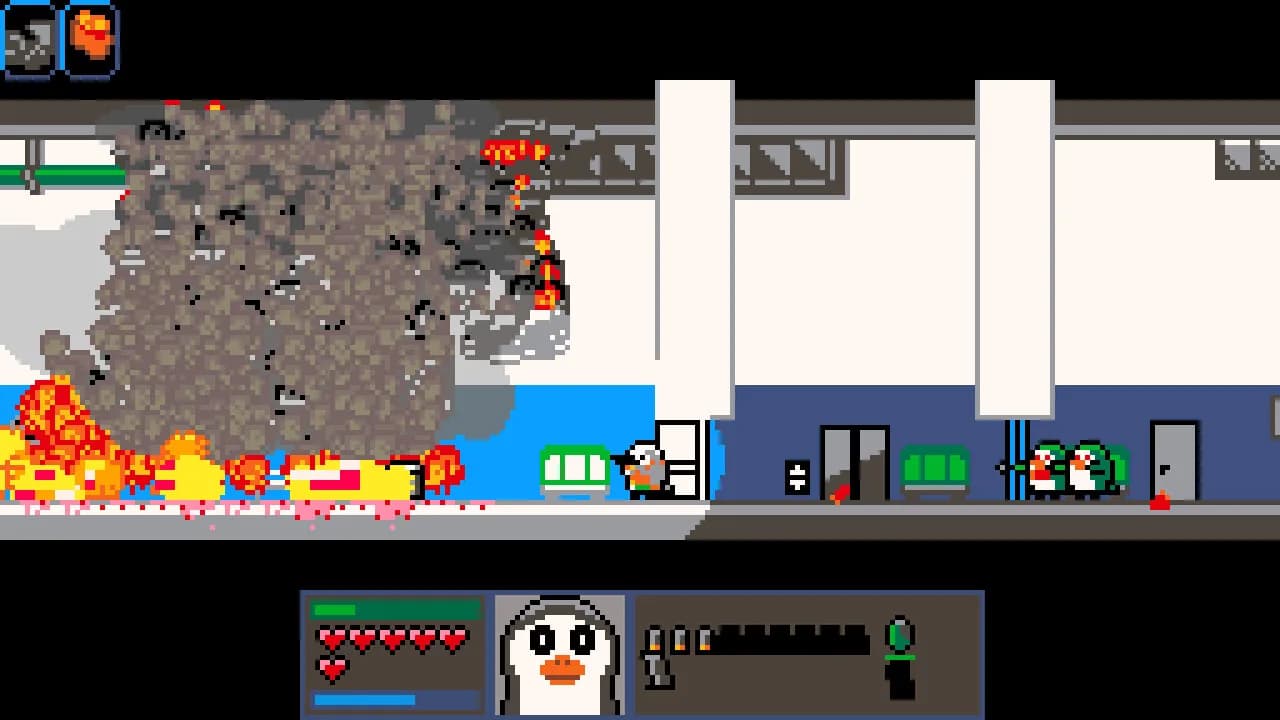 Penguin with a Pumpgun görsel 6