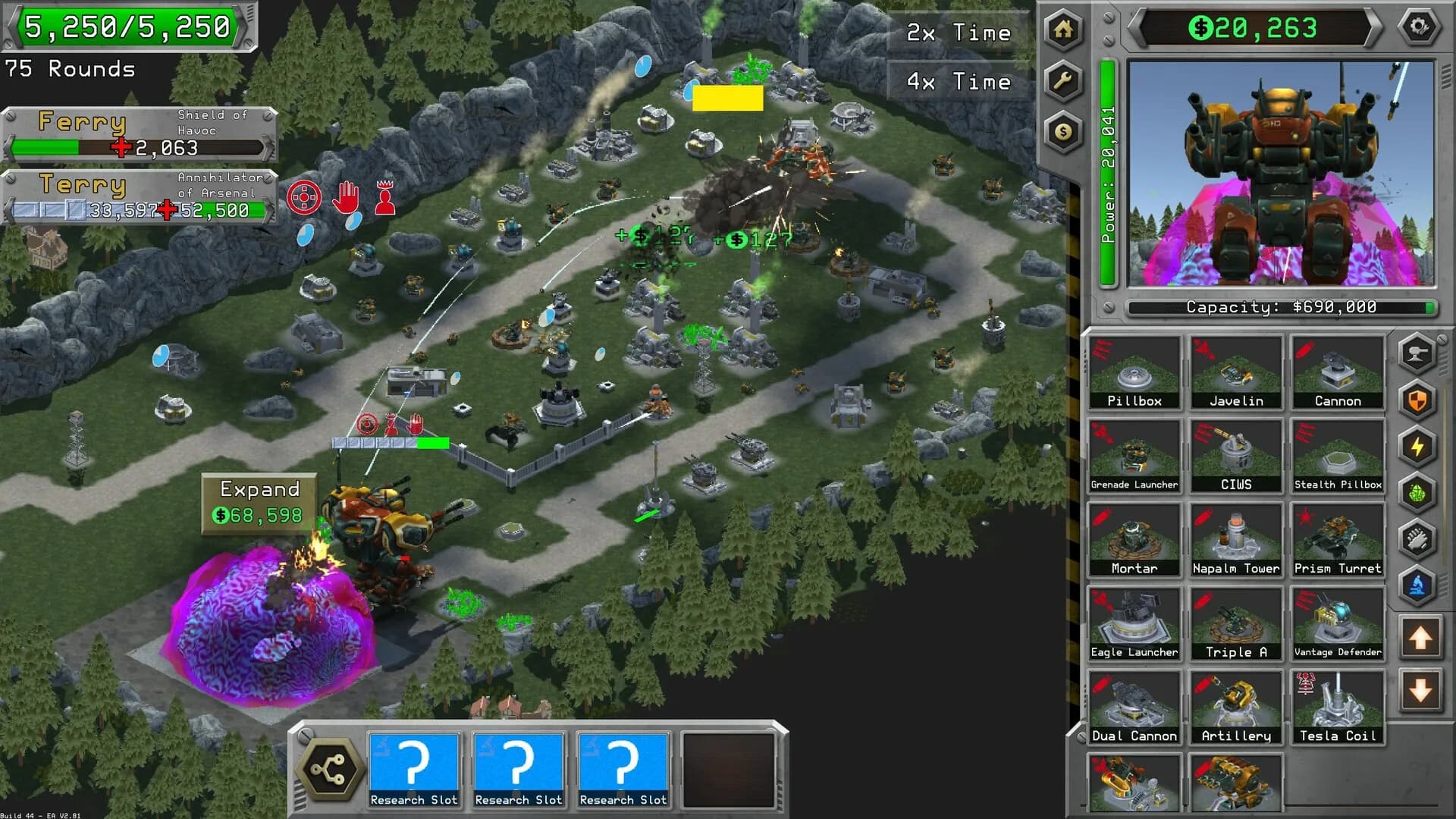 Expand & Exterminate: Terrytorial Disputes - Endless Base Defense görsel 2