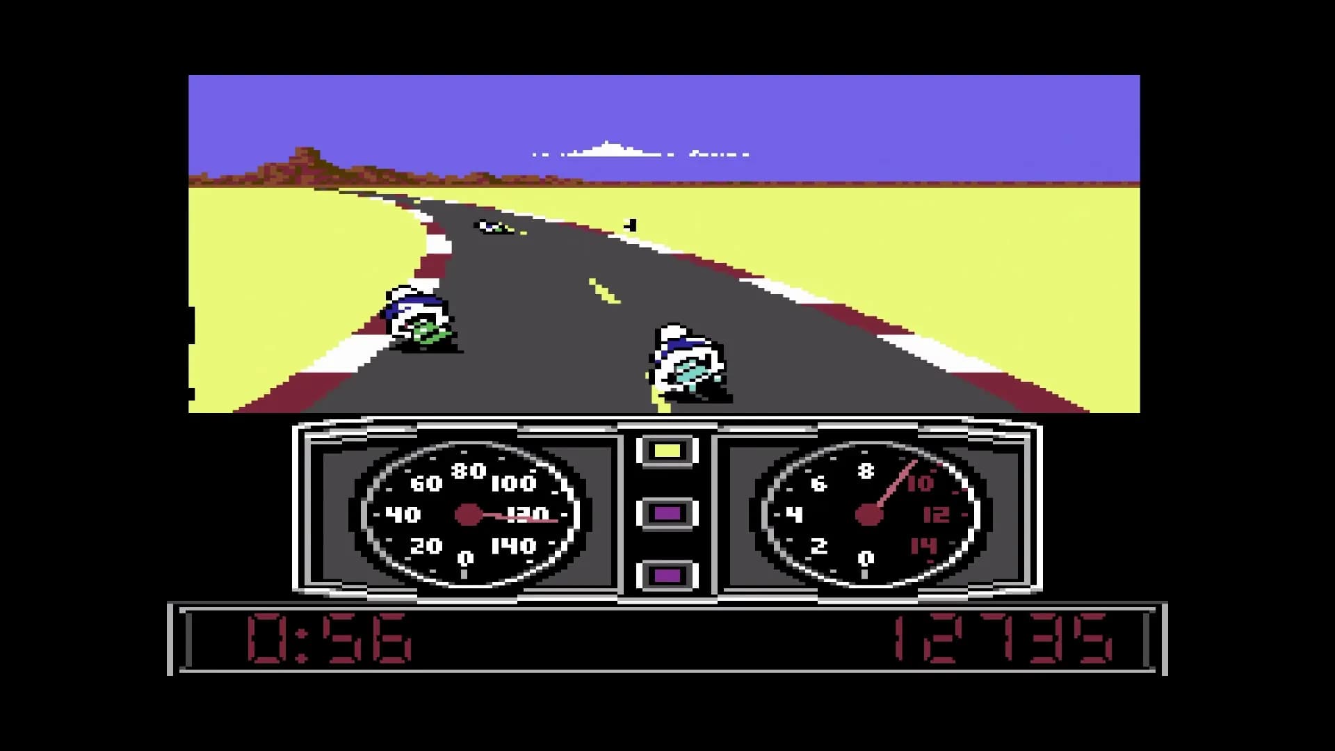 Super Cycle (C64/CPC/Spectrum) görsel 2