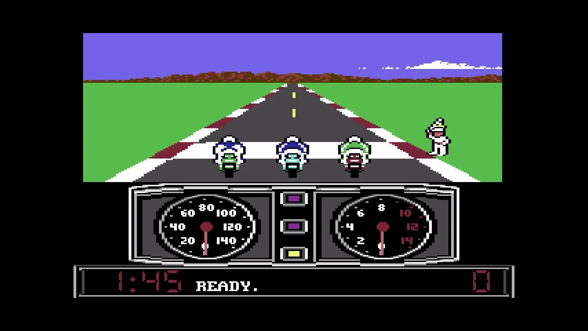 Super Cycle (C64/CPC/Spectrum) görsel 5