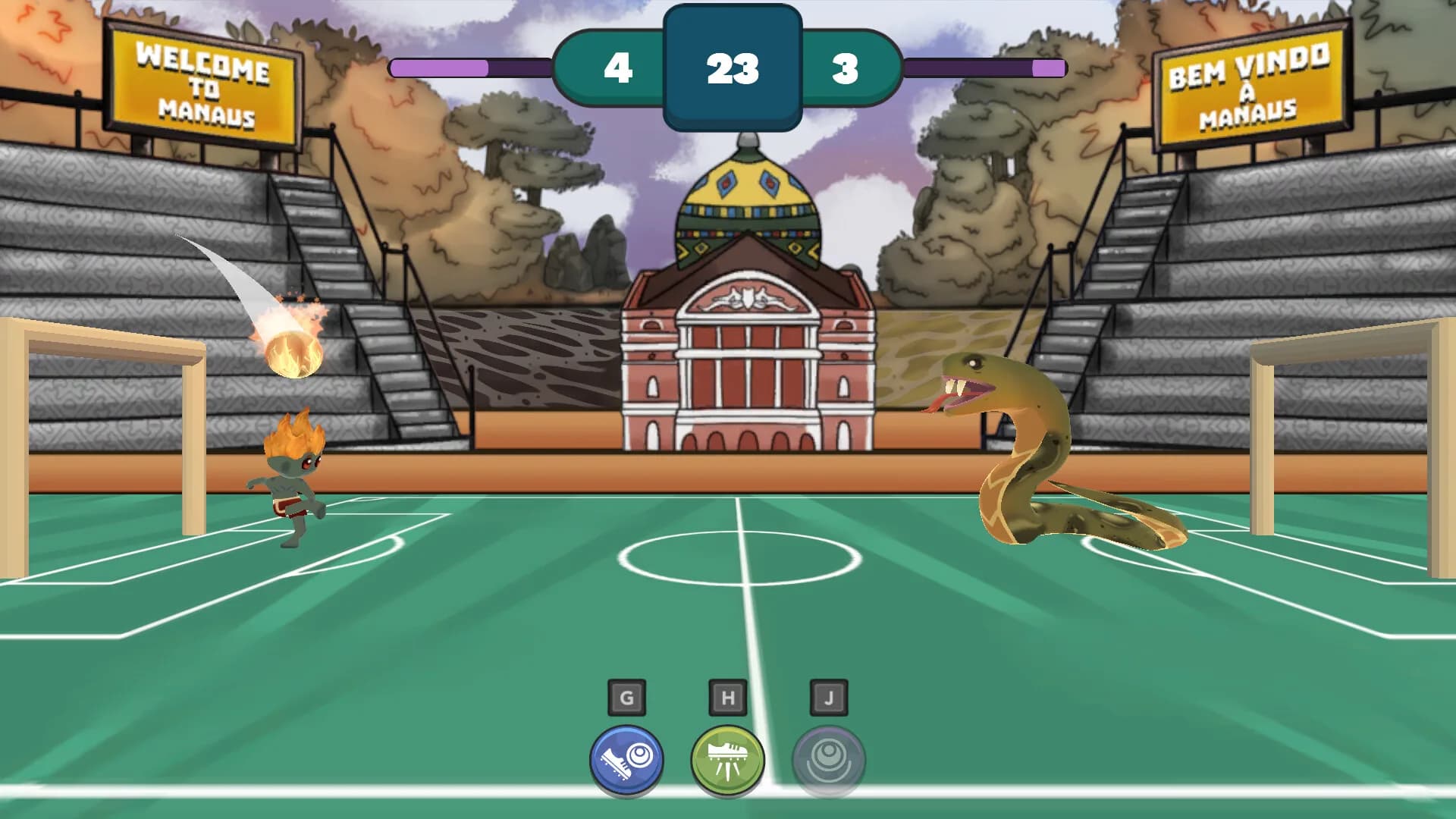 Lendas do Pebol: Mythic Football görsel 3
