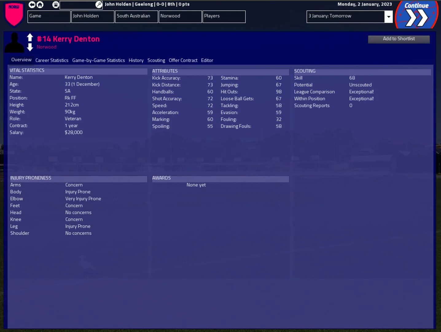 Australian Football Coach 2023-24 görsel 9