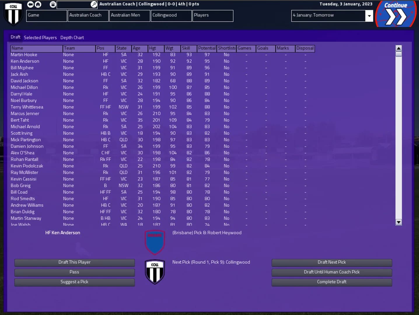 Australian Football Coach 2023-24 görsel 10