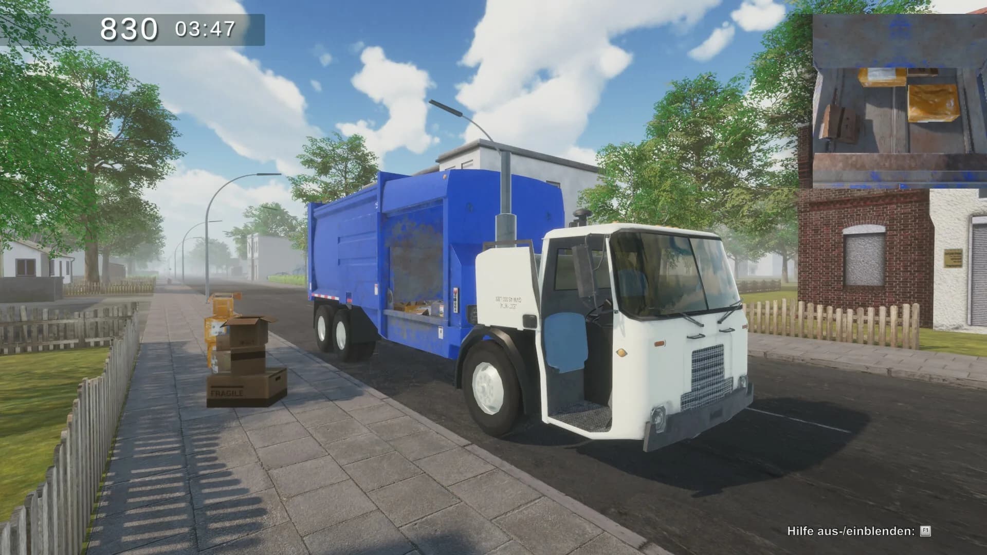 Garbage Truck Simulator görsel 2