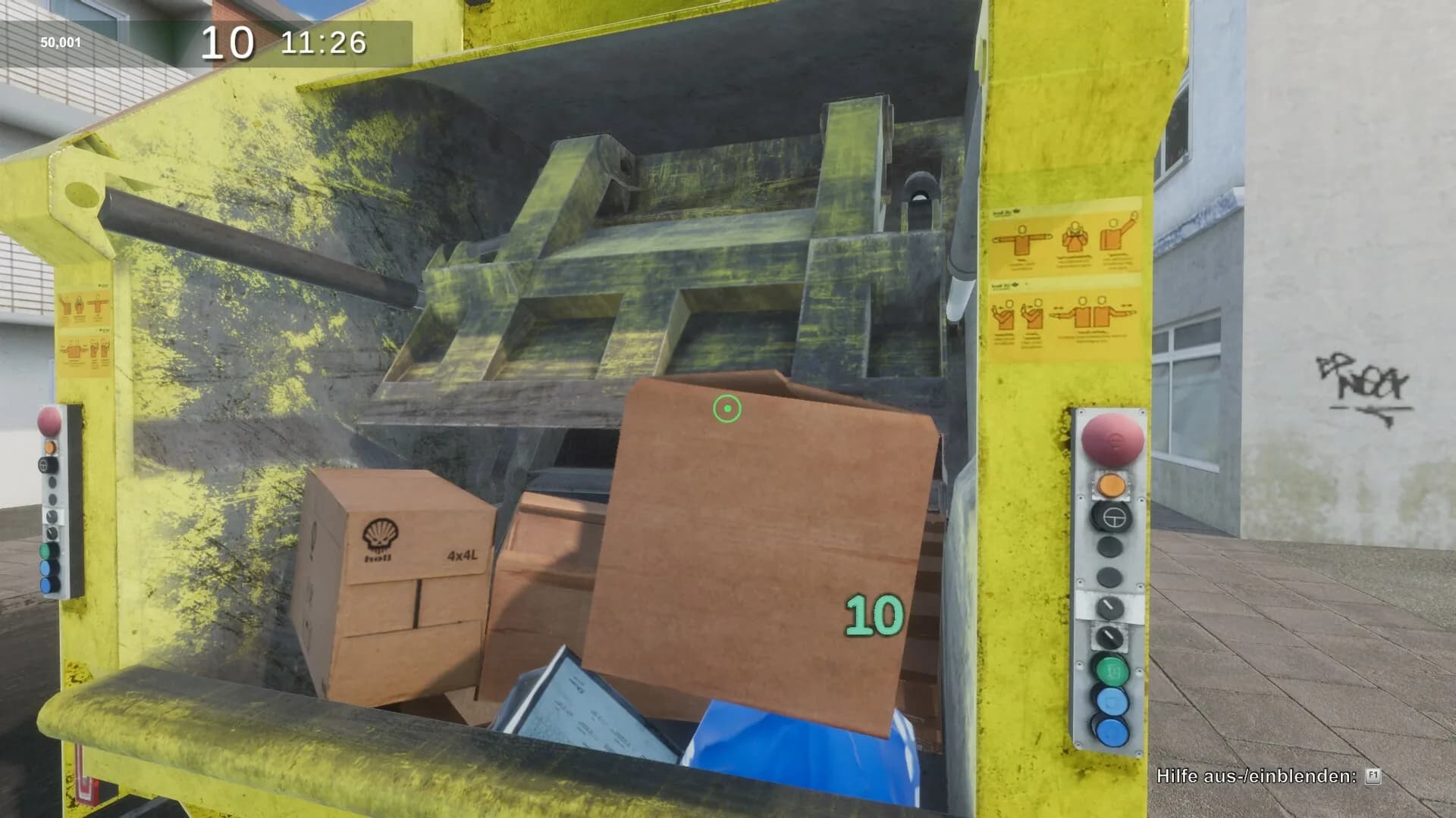 Garbage Truck Simulator görsel 3