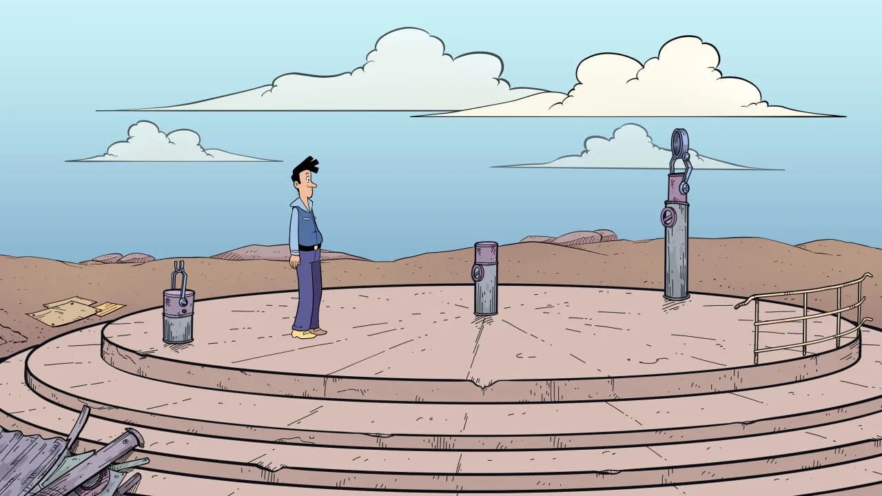 Captain Disaster and The Two Worlds of Riskara görsel 23