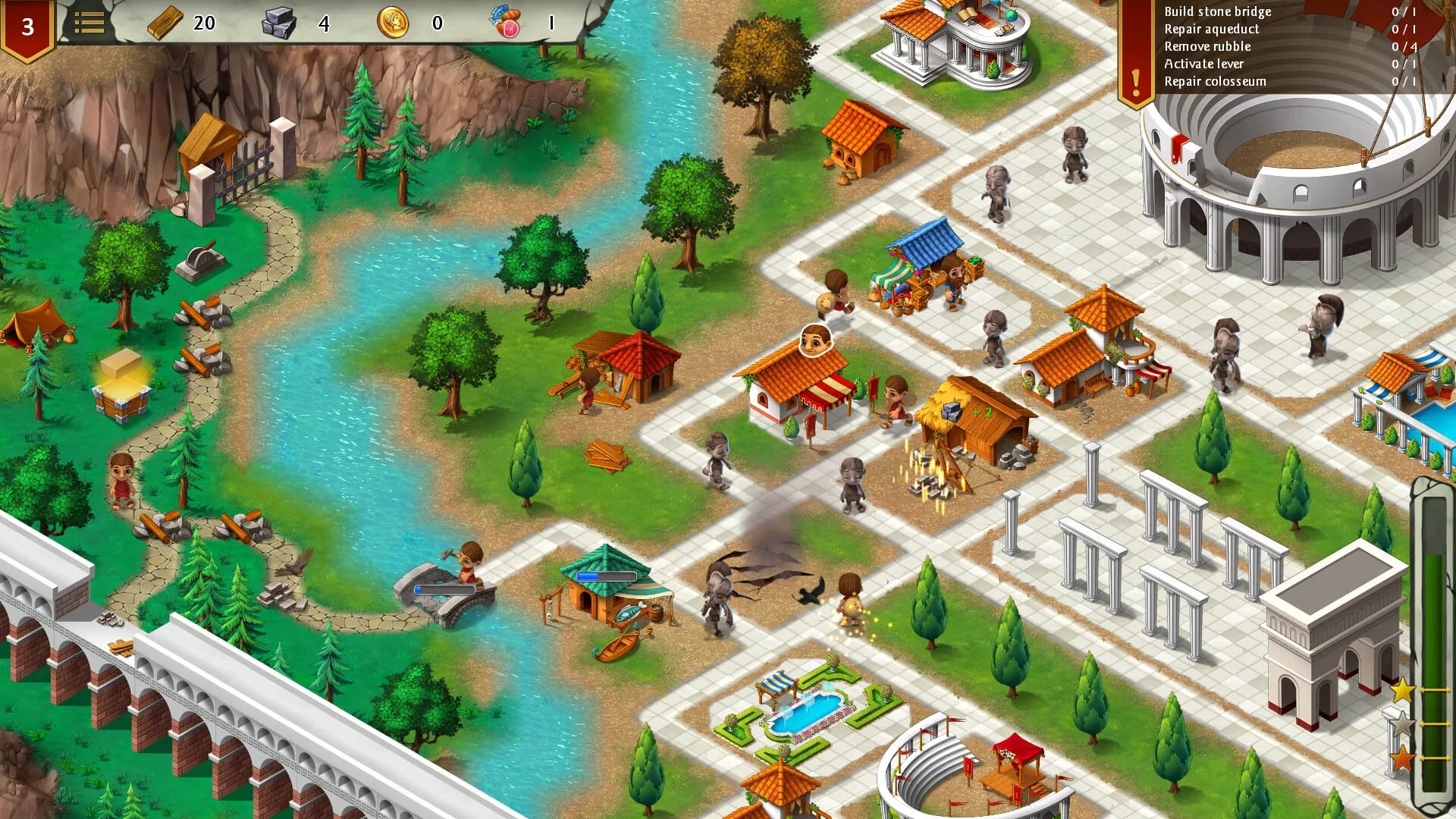 Heroes of Rome 3 - The Brotherhood görsel 2