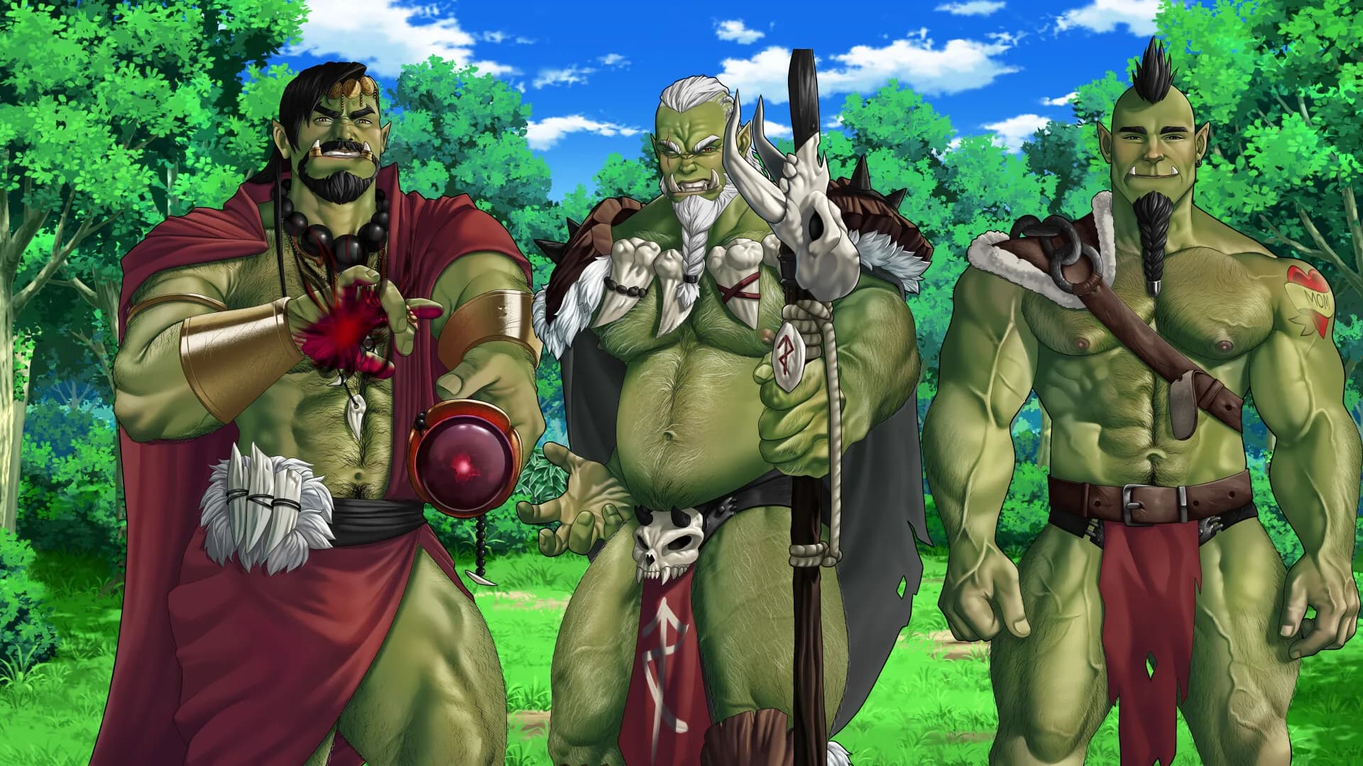 Orc Covenant: Gay Bara Orc Visual Novel görsel 4