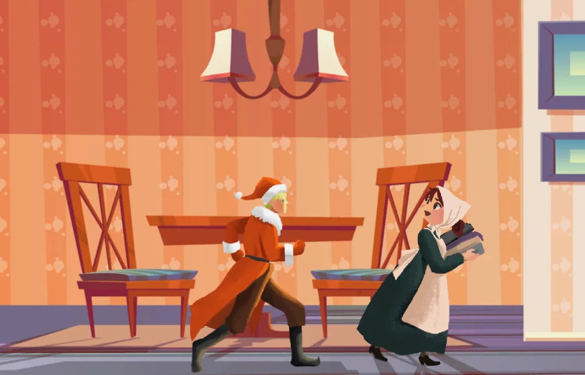 Santa and present chaos görsel 4