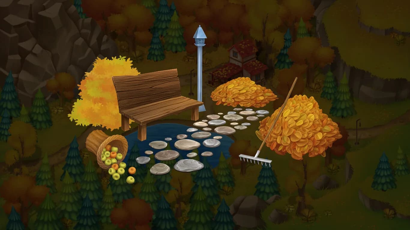 Adventure mosaics. Autumn Journey görsel 4