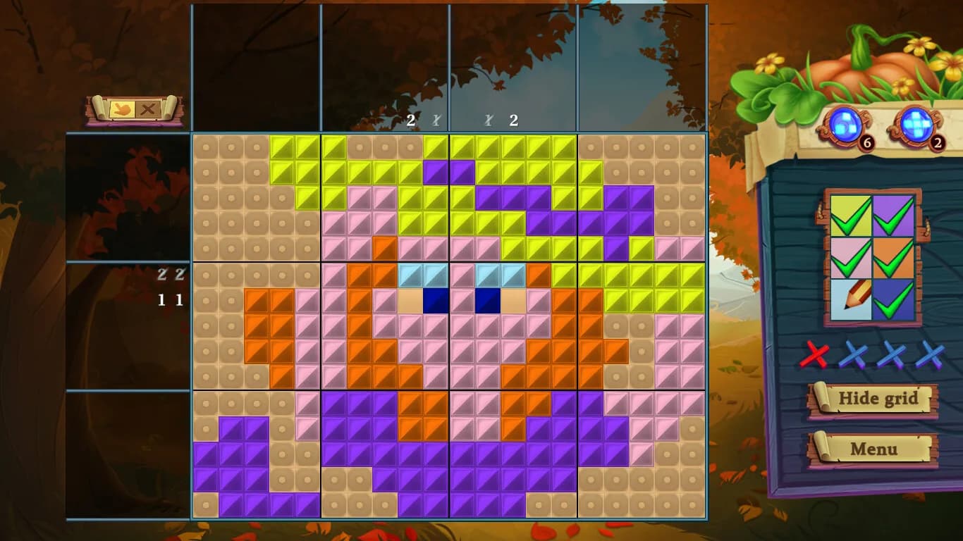 Adventure mosaics. Autumn Journey görsel 7