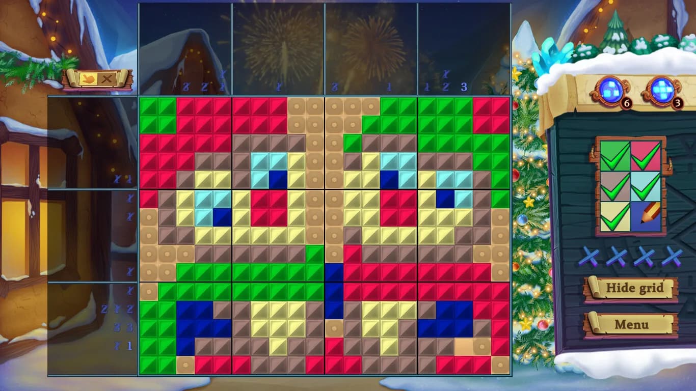 Adventure Mosaics. Winter Holidays görsel 7