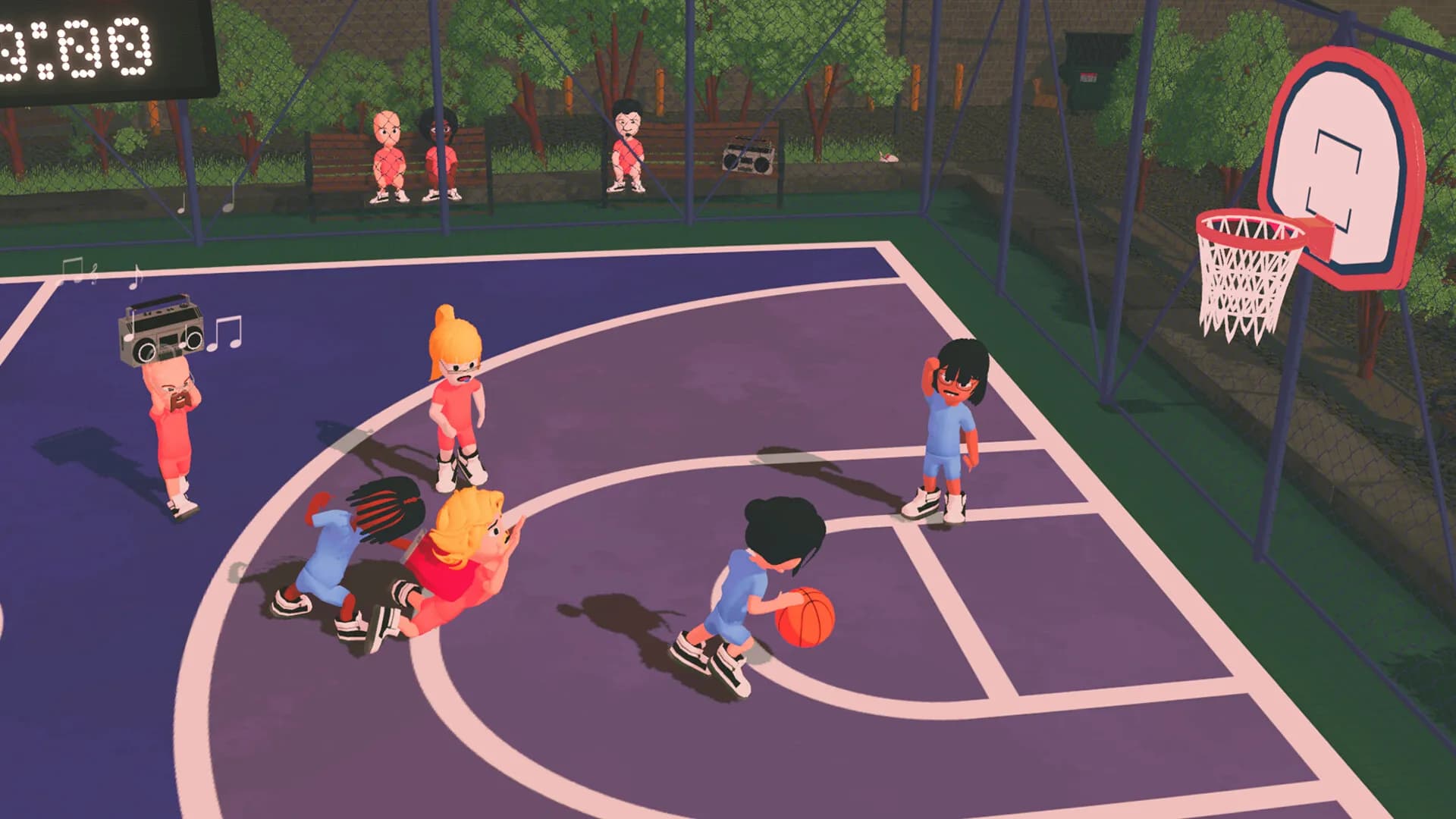 Hoop Fighters: Party Basketball görsel 2