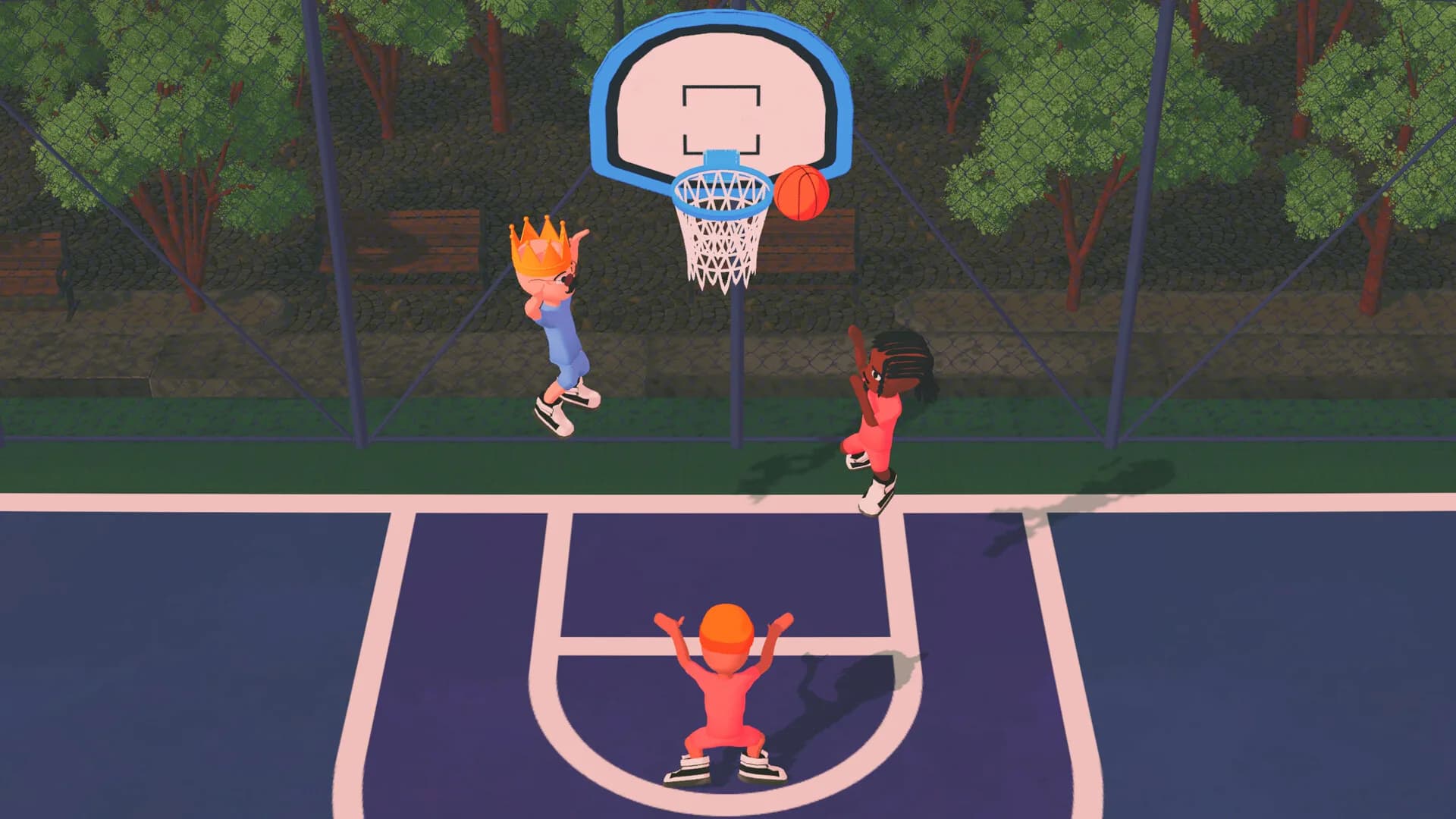 Hoop Fighters: Party Basketball görsel 5