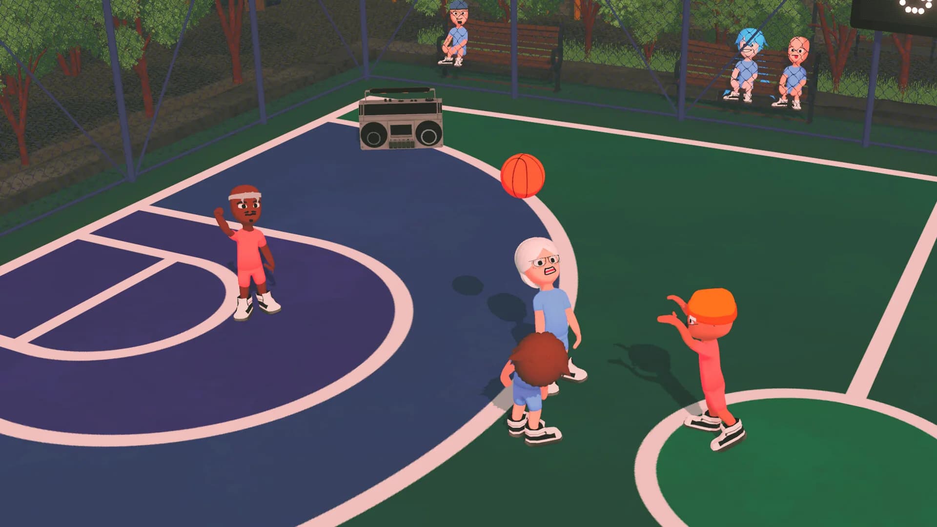 Hoop Fighters: Party Basketball görsel 6