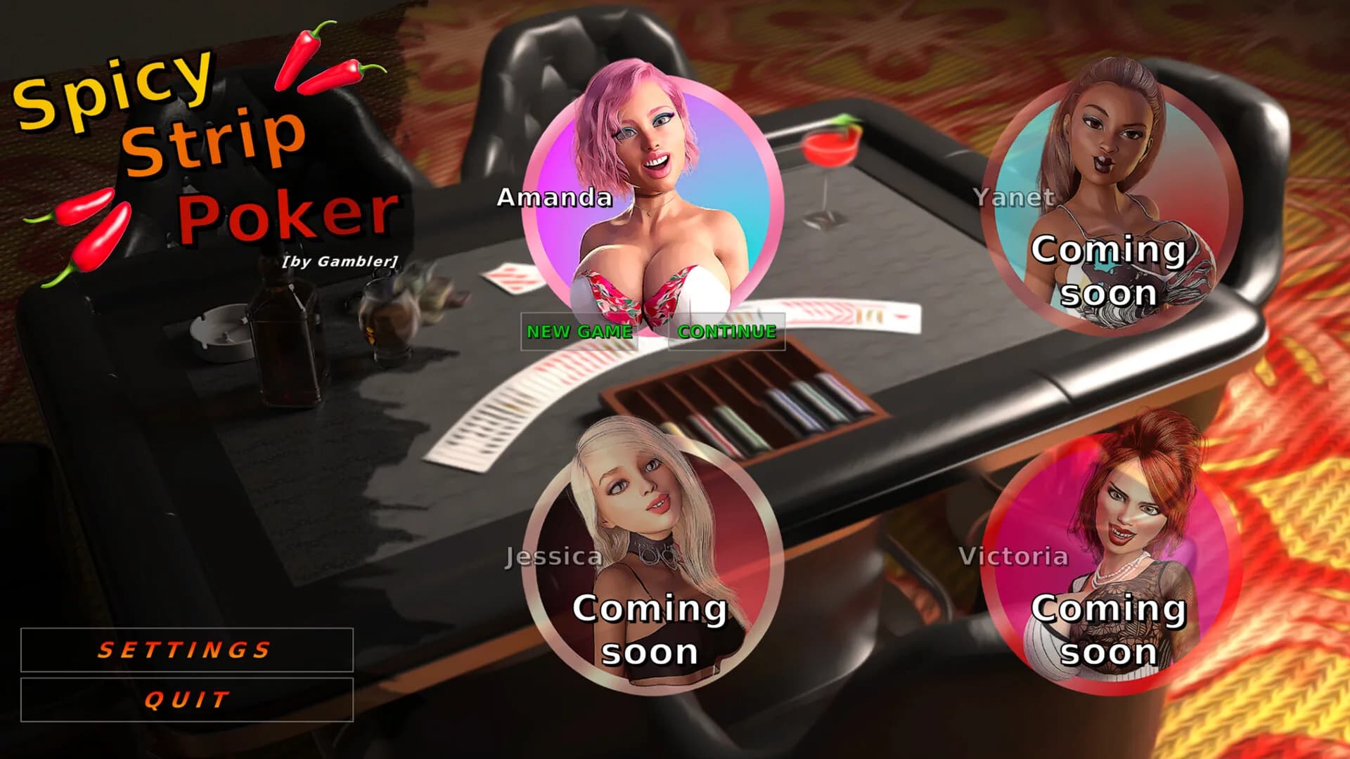 Spicy Strip Poker görsel 11