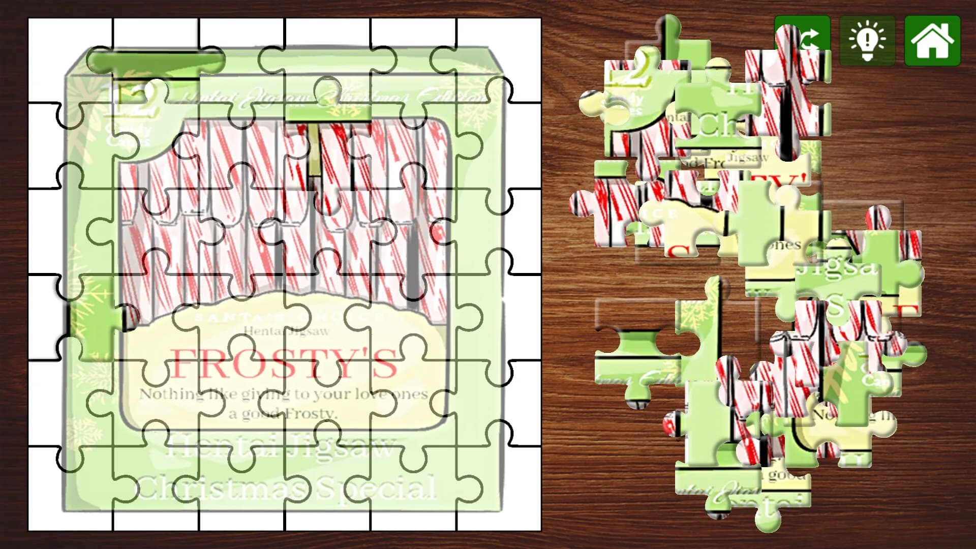 Hentai Jigsaw Puzzle Collection: Christmas Edition görsel 3