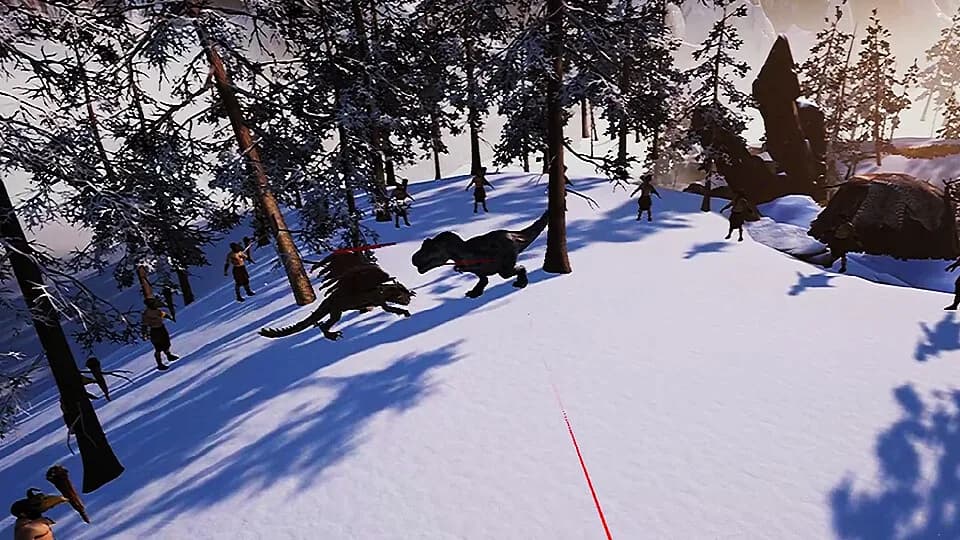 VR Dinosaur Gladiators görsel 3