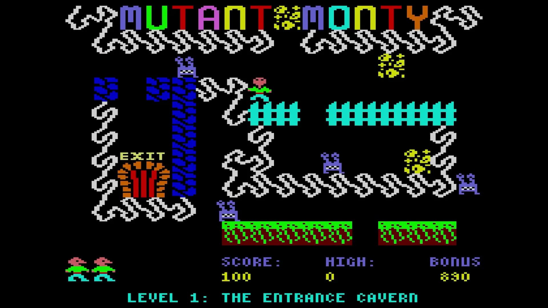 Mutant Monty (C64/CPC/Spectrum) görsel 5