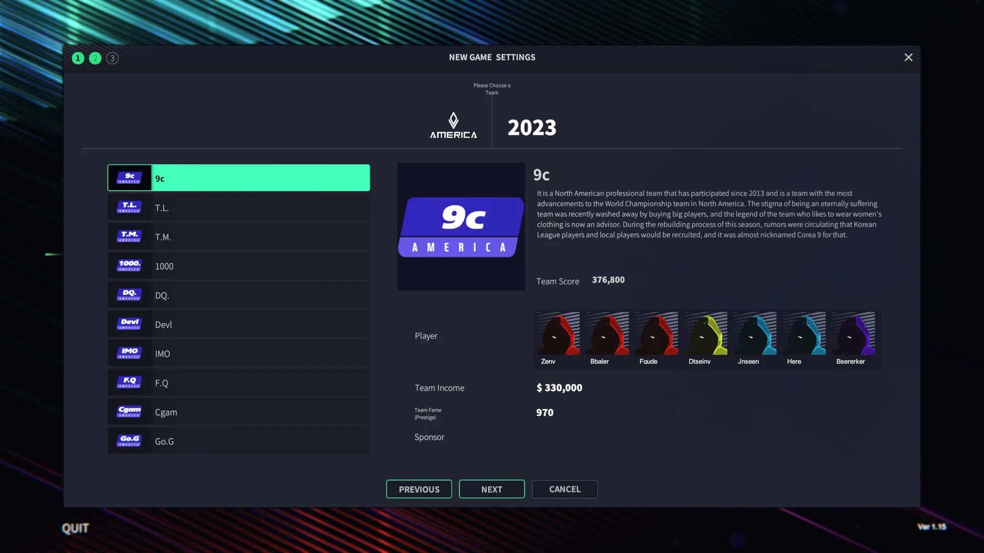 League Manager 2023 görsel 3