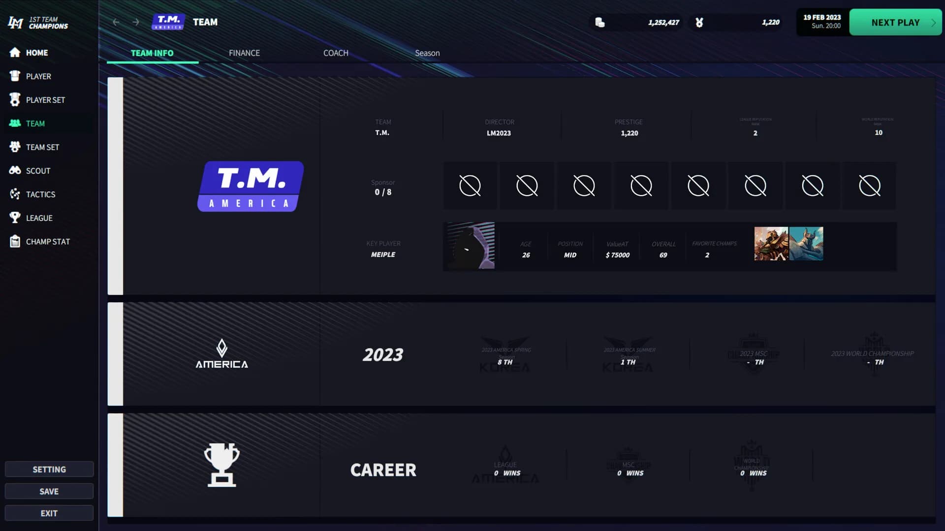 League Manager 2023 görsel 14
