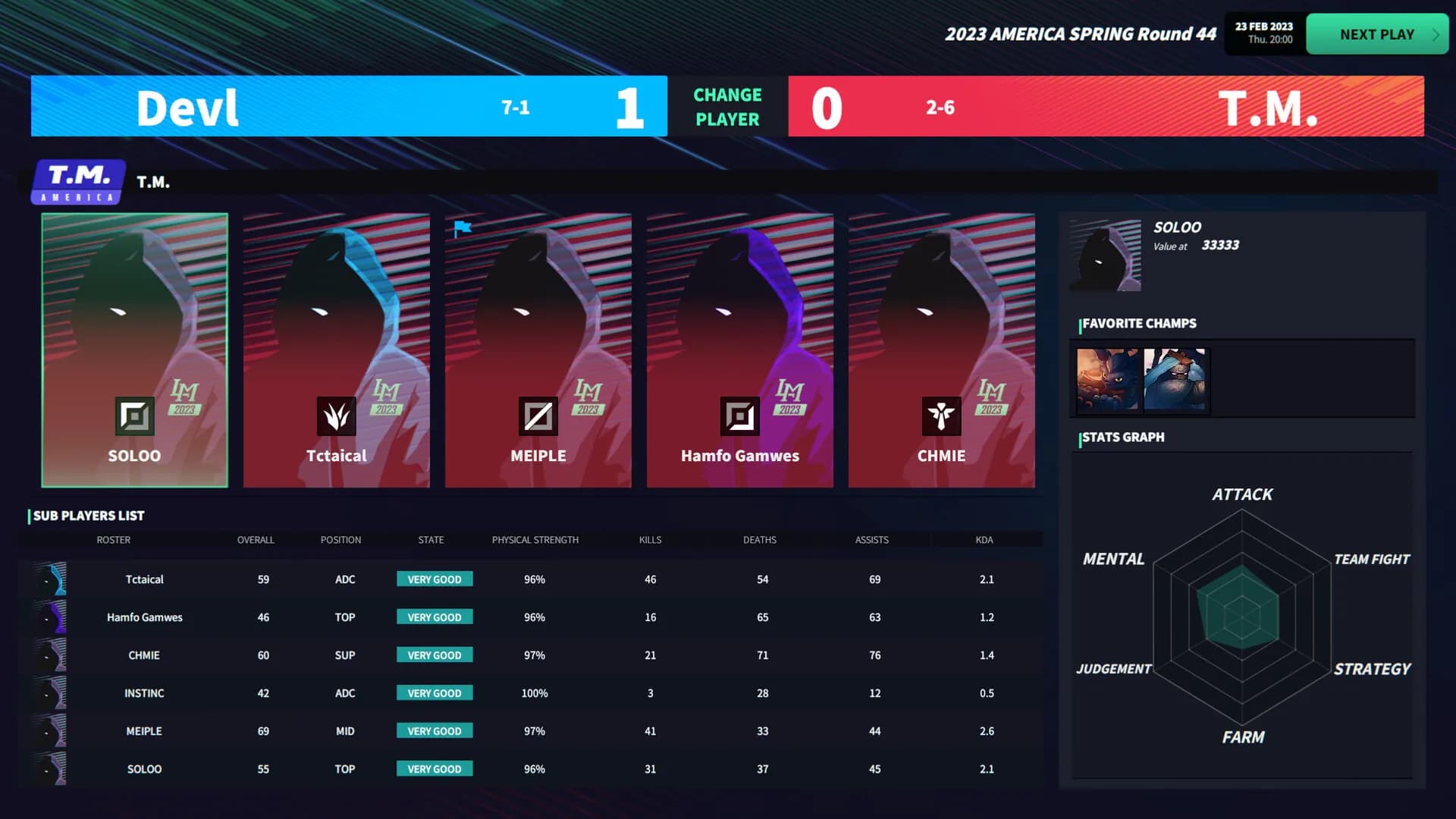 League Manager 2023 görsel 17