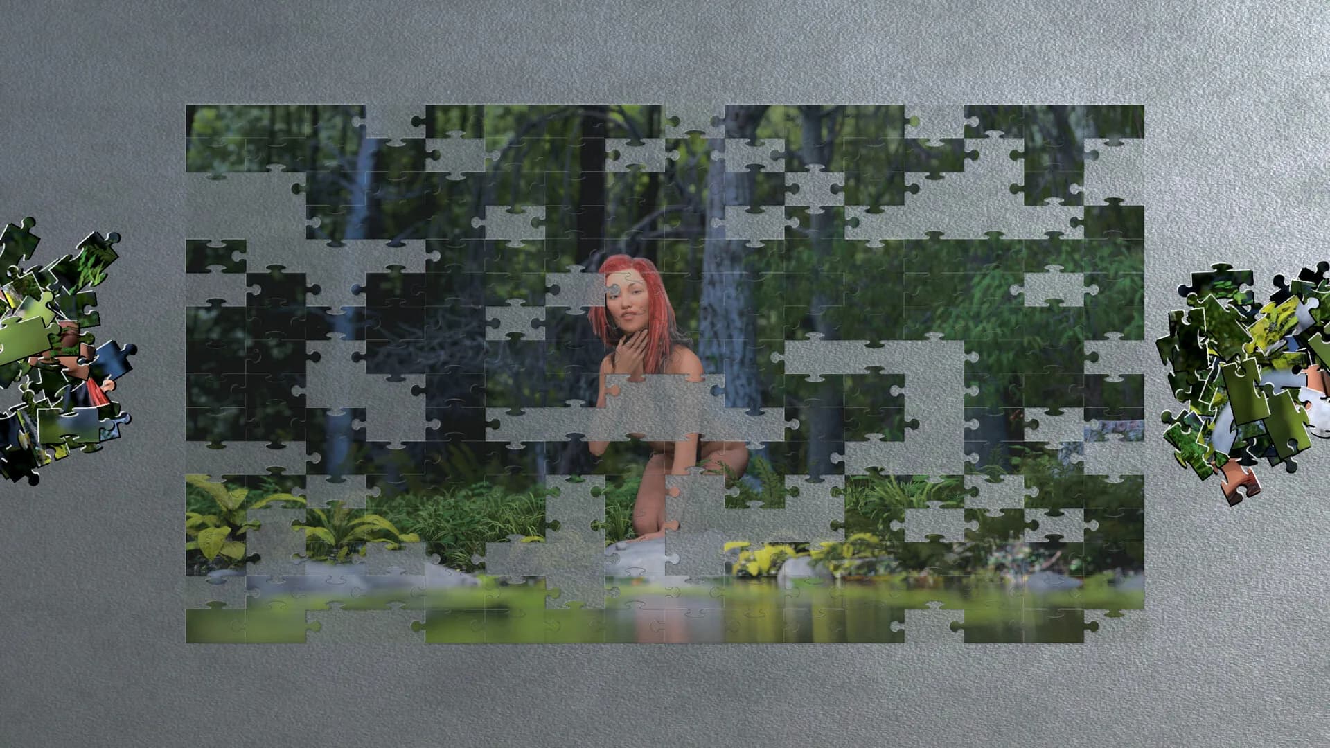 Nymphs of the forest görsel 6
