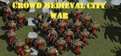Crowd Medieval City War görsel 1