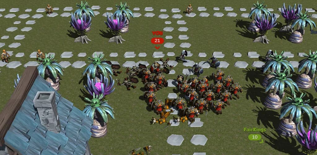 Crowd Medieval City War görsel 3