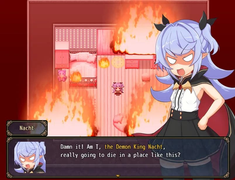 Nacht-sama is quitting being the demon king! görsel 2