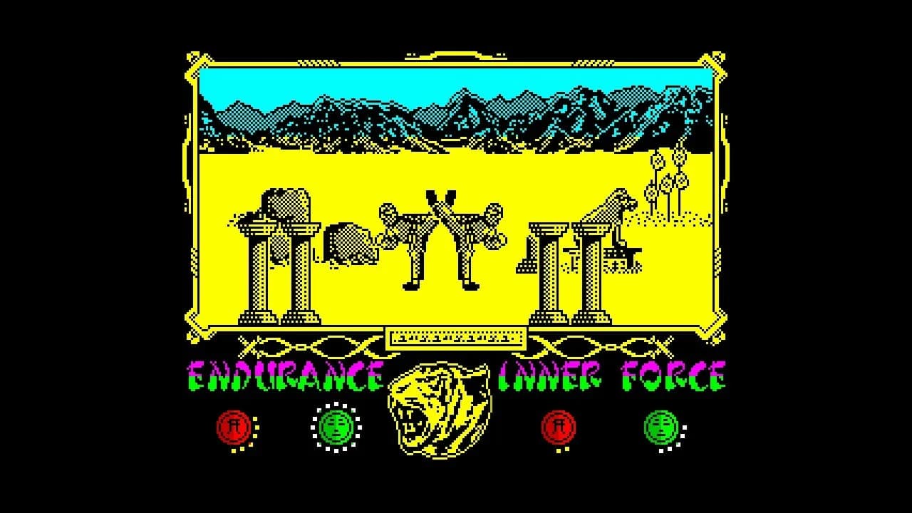 The Way of the Tiger (CPC/Spectrum) görsel 3