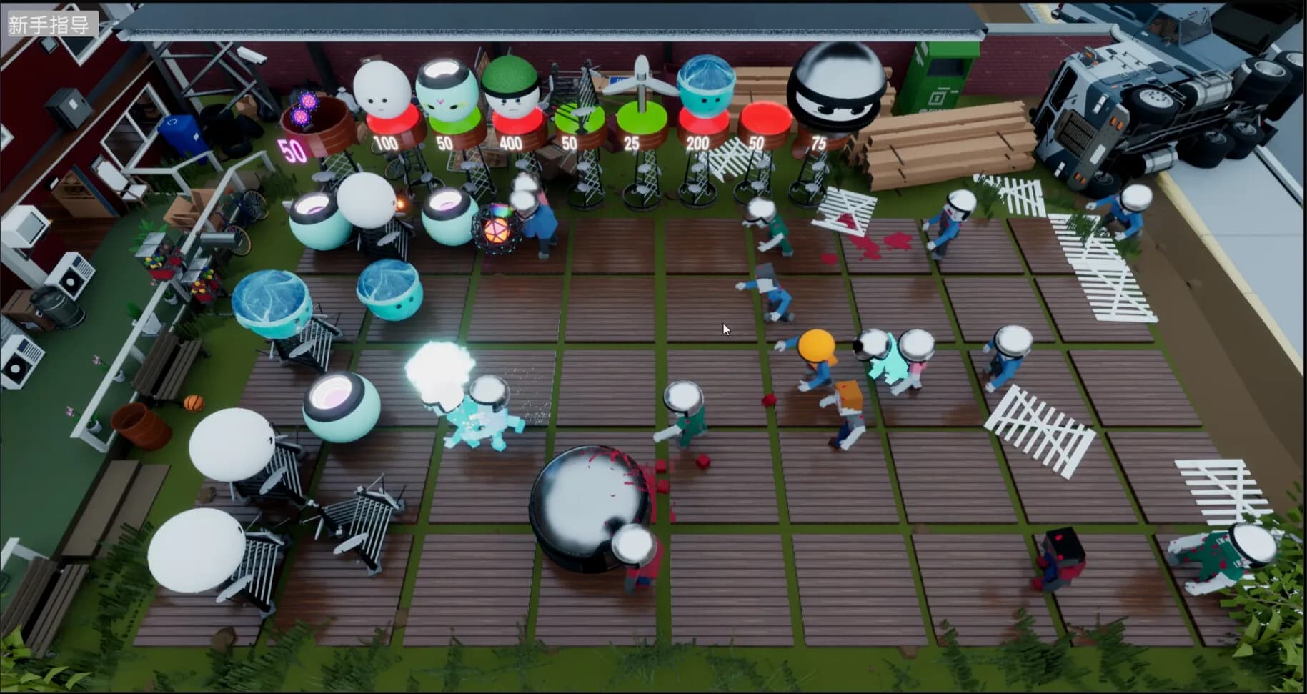 Ball Army vs Zombie görsel 5