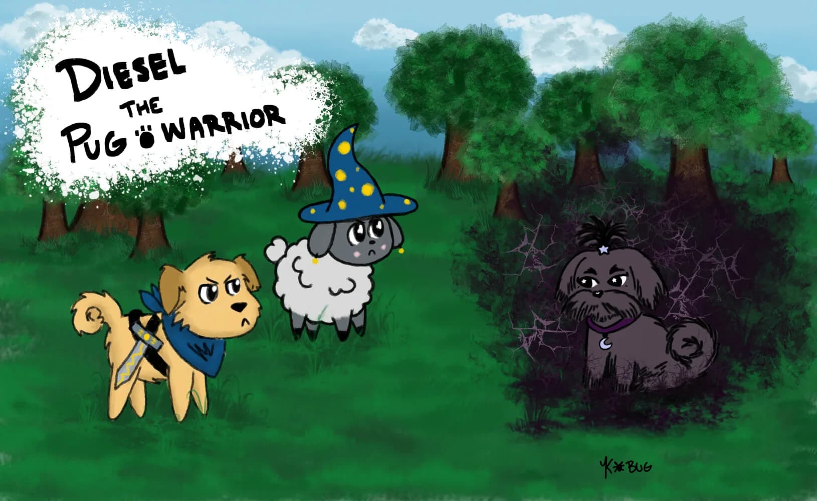 Diesel The Pug Warrior görsel 7