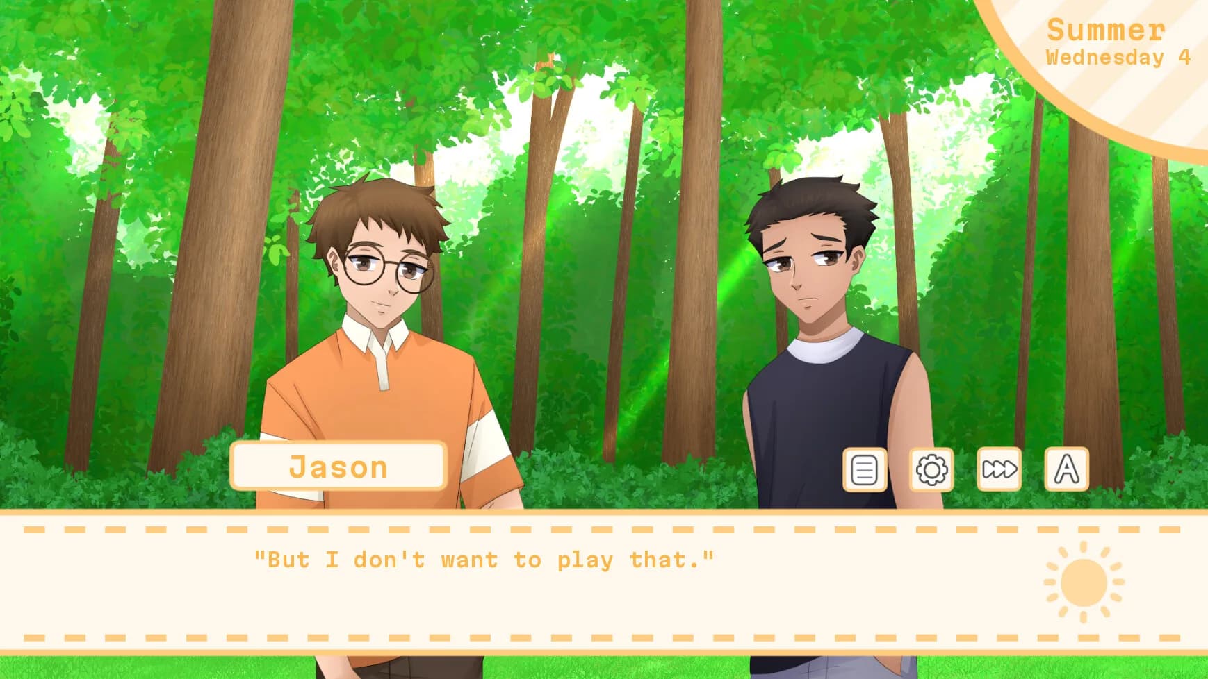 Every Summer Holiday - BL (Boys Love) Visual Novel görsel 4
