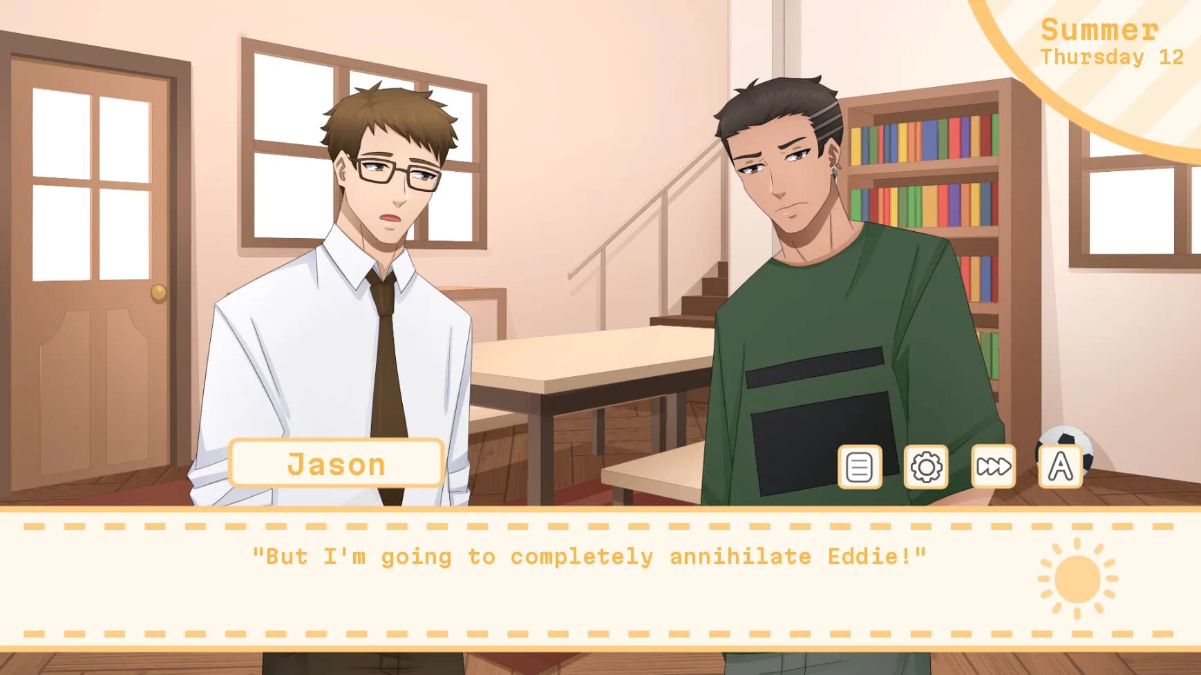 Every Summer Holiday - BL (Boys Love) Visual Novel görsel 6
