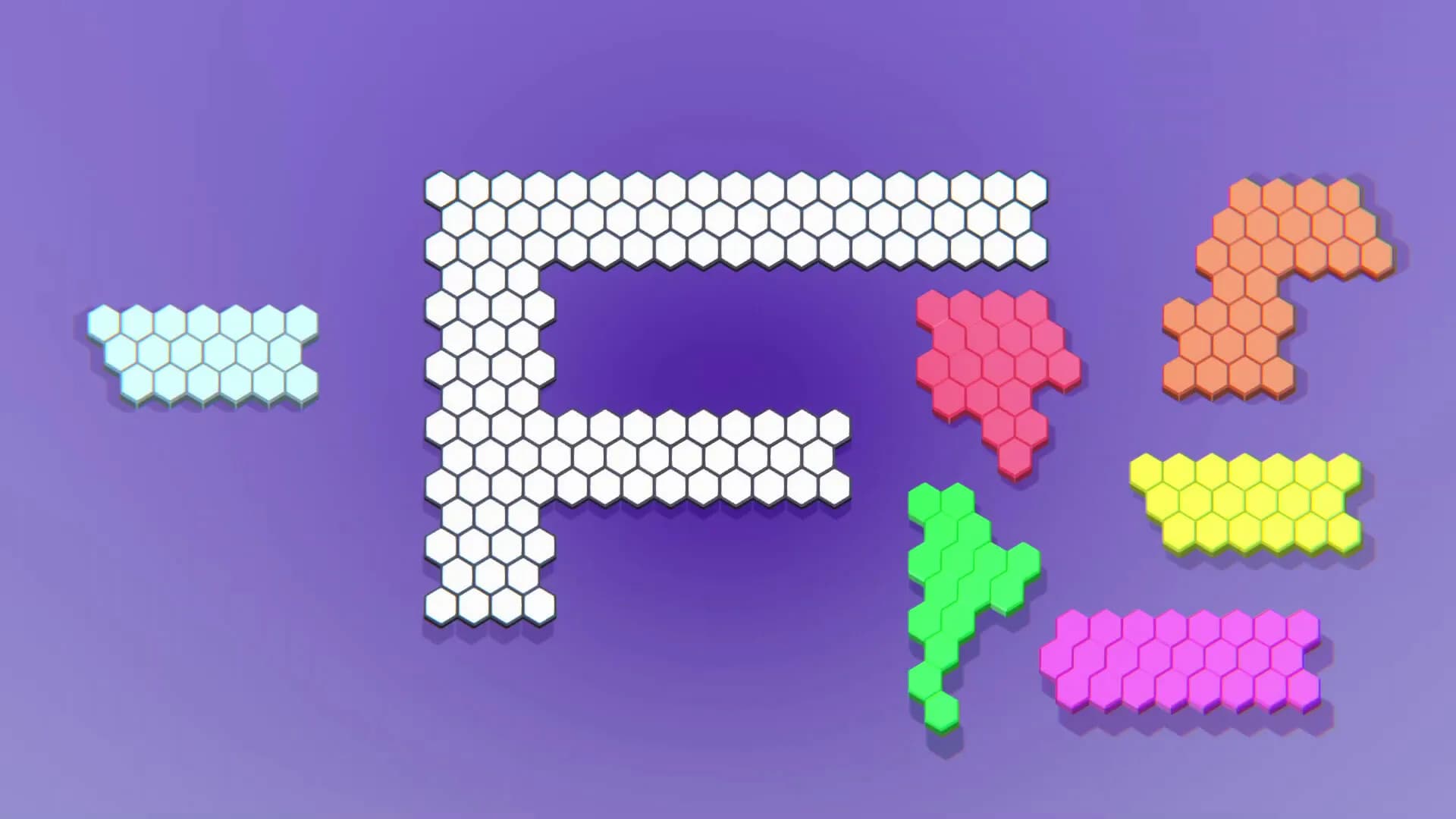 Hexagon Puzzle Blocks görsel 2