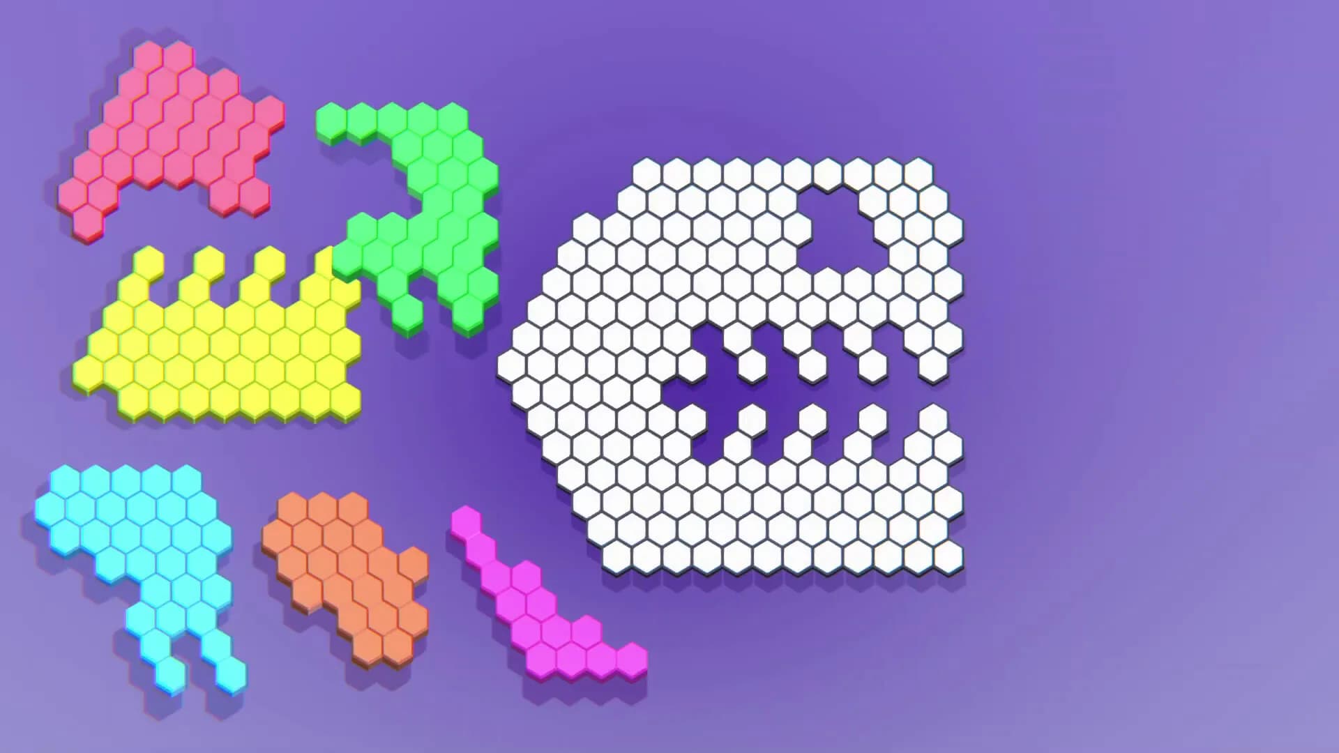 Hexagon Puzzle Blocks görsel 3