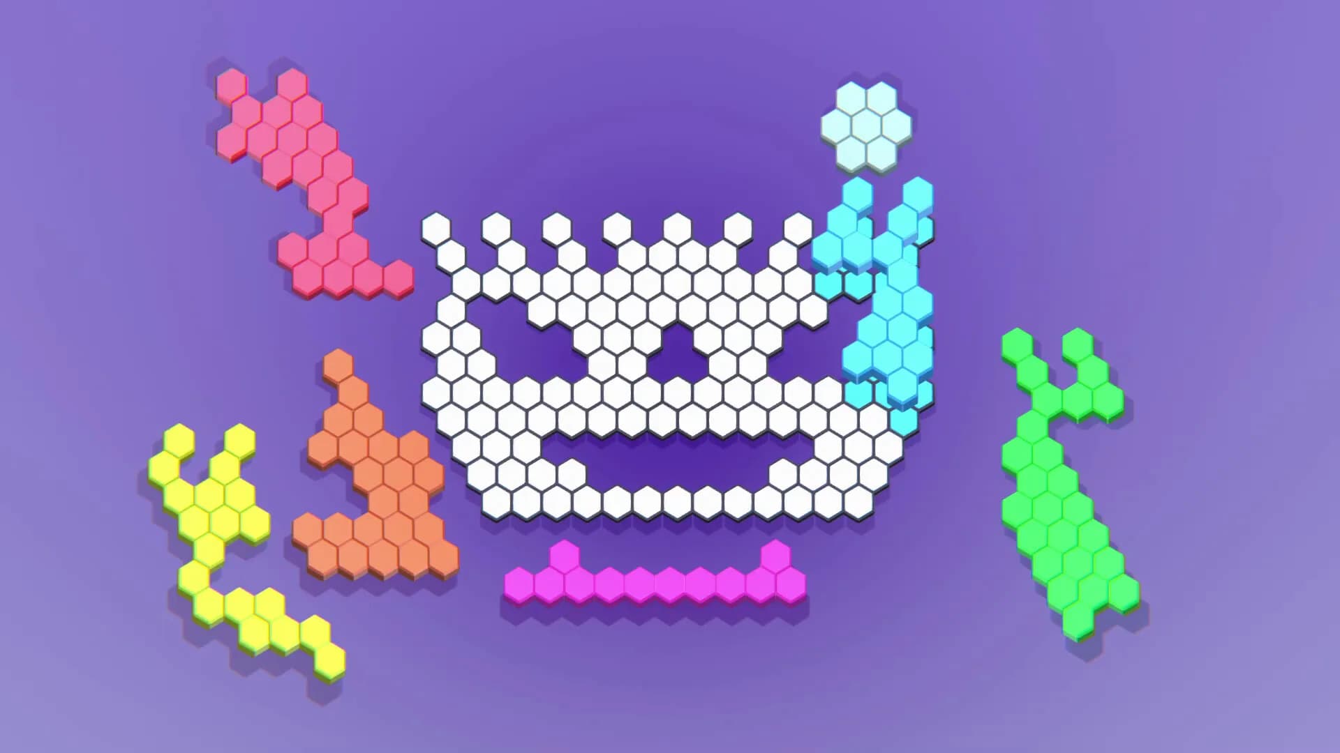 Hexagon Puzzle Blocks görsel 13