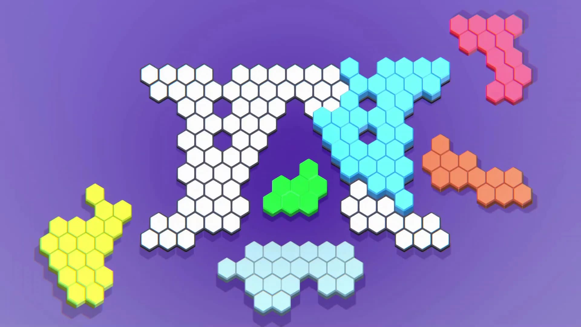 Hexagon Puzzle Blocks görsel 15