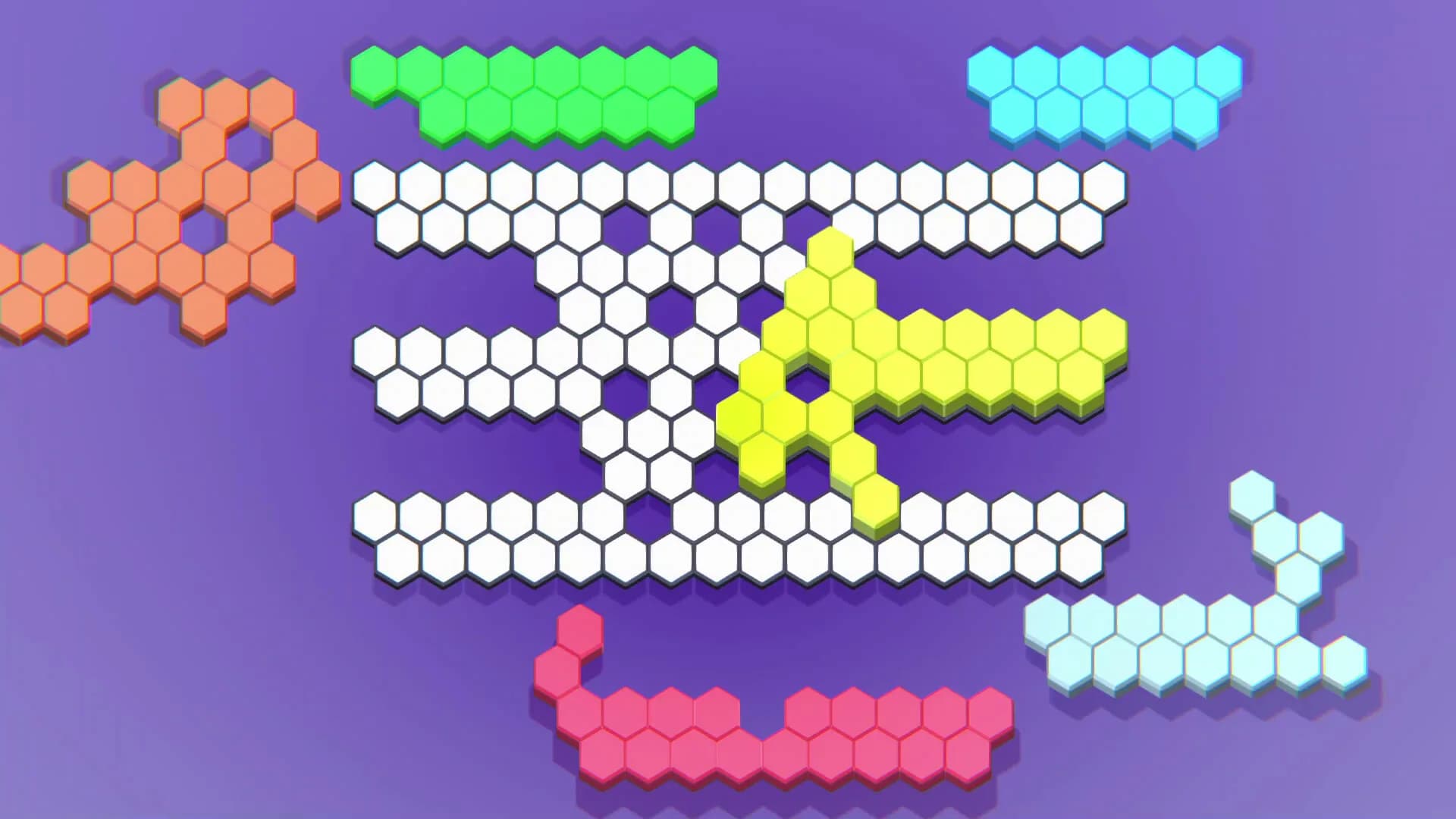 Hexagon Puzzle Blocks görsel 19