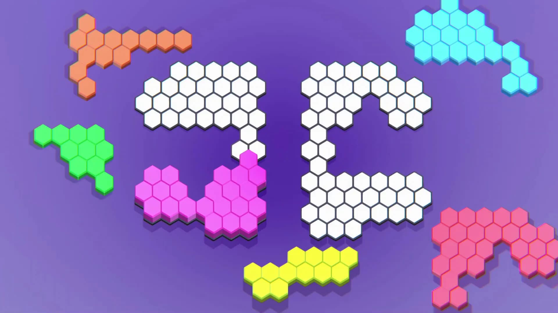 Hexagon Puzzle Blocks görsel 20