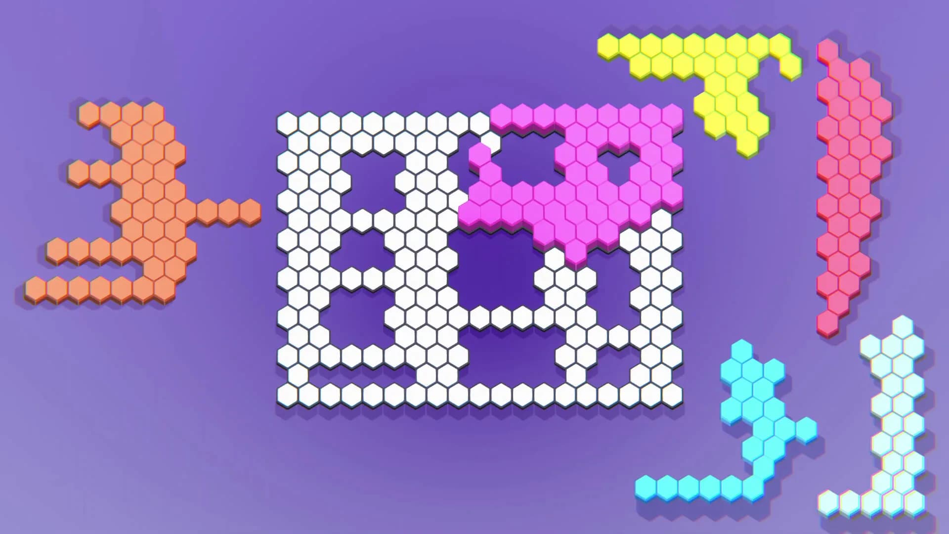 Hexagon Puzzle Blocks görsel 4