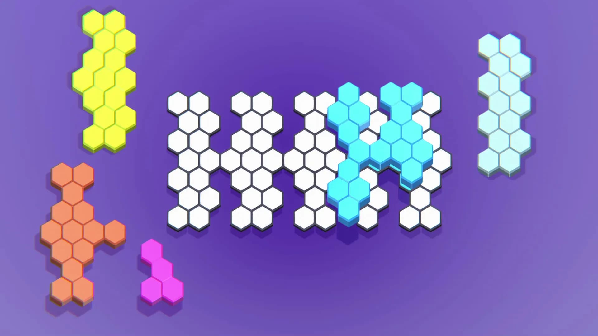 Hexagon Puzzle Blocks görsel 23