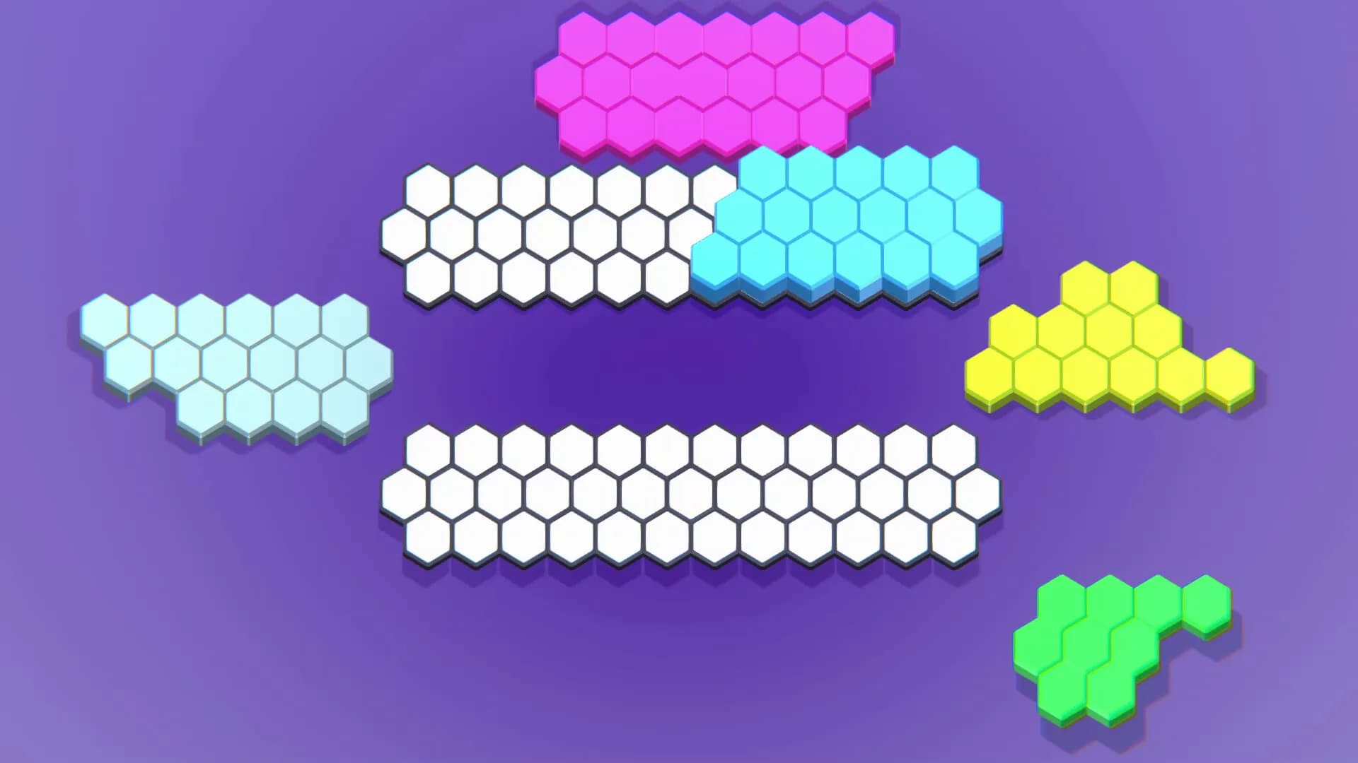 Hexagon Puzzle Blocks görsel 24