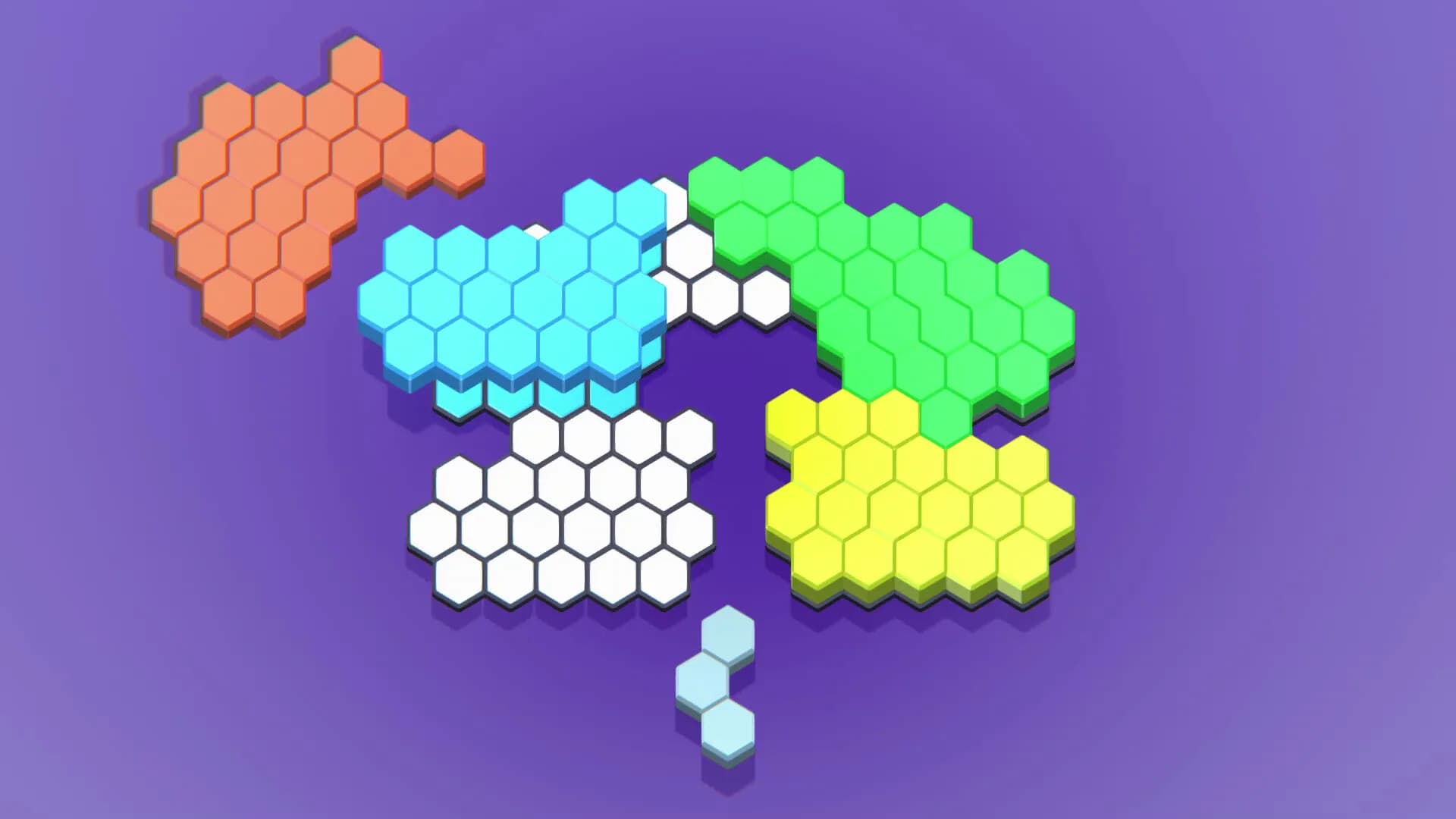 Hexagon Puzzle Blocks görsel 25